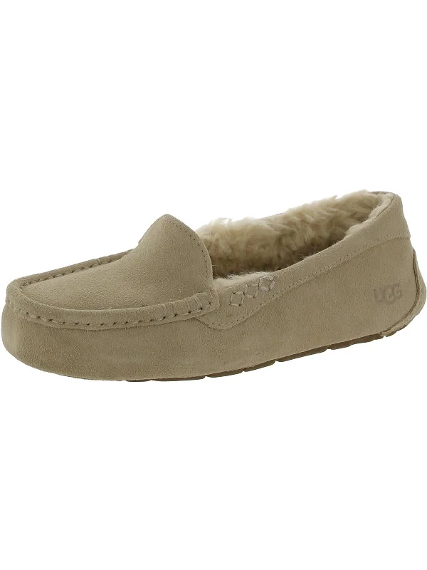 Ansley Womens Suede Lined Loafers