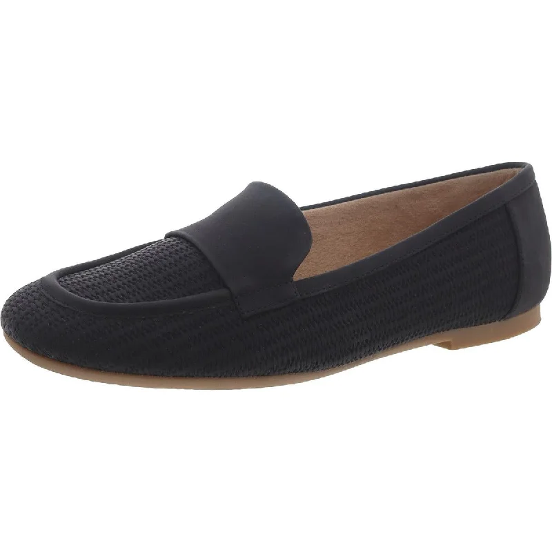 Bebe Womens Woven Slip on Loafers