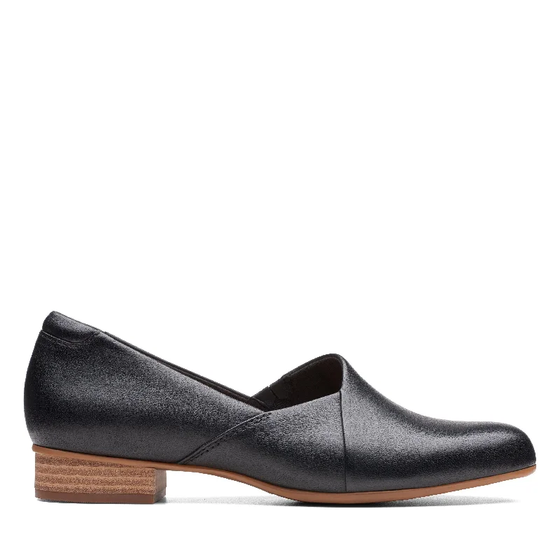 Clarks Juliet Palm in Black Leather