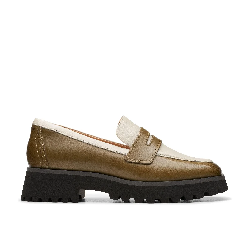 Clarks Stayso Edge in Brown Leather