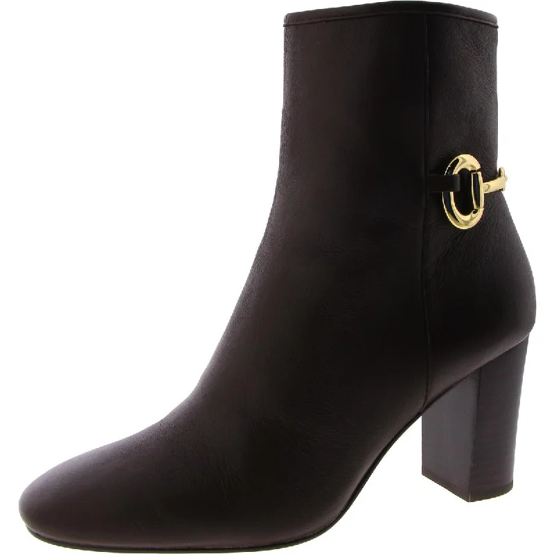 Johnston & Murphy Womens Leather Ankle Booties