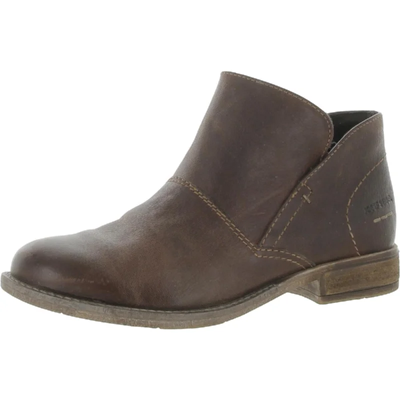 Josef Seibel Womens Sienna 81 Leather Flat Ankle Boots