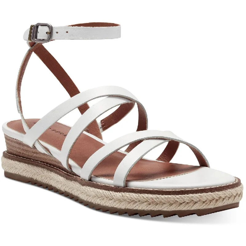 Lucky Brand Womens Nemelli Strappy Leather Espadrilles