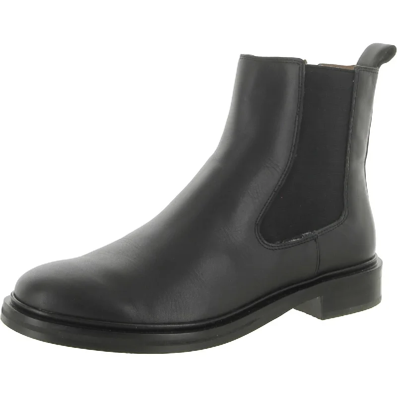 Madewell Womens Leather Laceless Ankle Boots