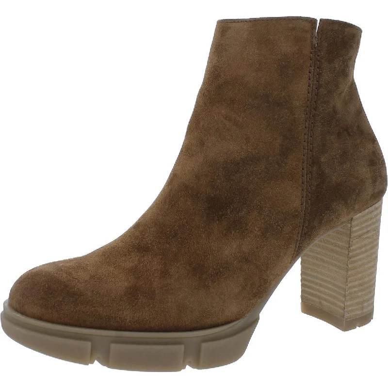 Paul Green Womens Samantha Suede Ankle Booties