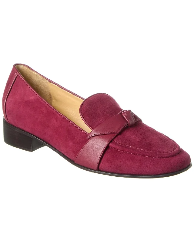 Alexandre Birman Clarita 30 Leather & Suede Loafer