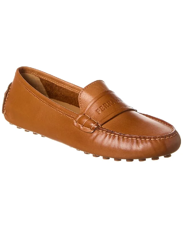 Ferragamo Iside Leather Loafer