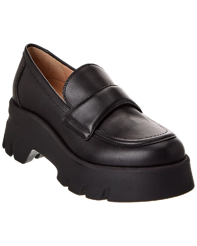 Gianvito Rossi Farren Leather Loafer