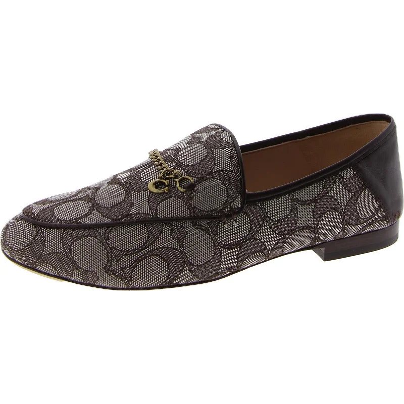 Hanna Womens Embelished Slip On Loafers