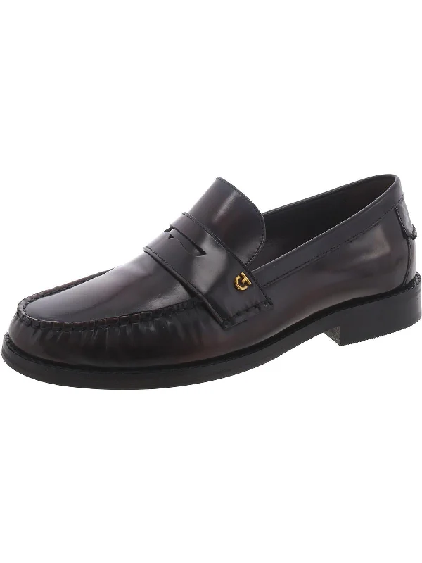 Lux Pinch Womens Slip-On Penny Loafers