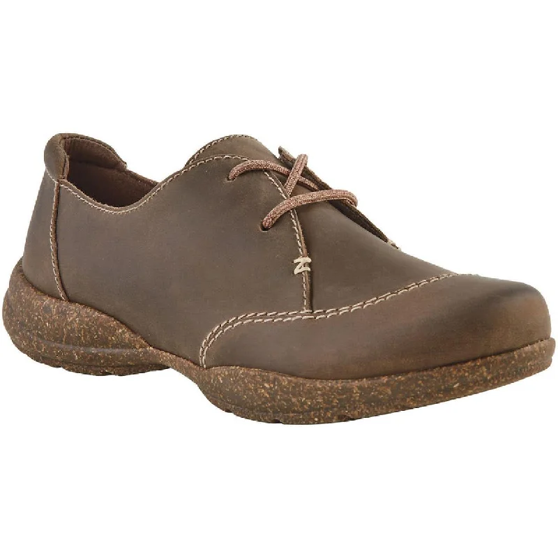 Roseville Rio Womens Leather Round toe Oxfords