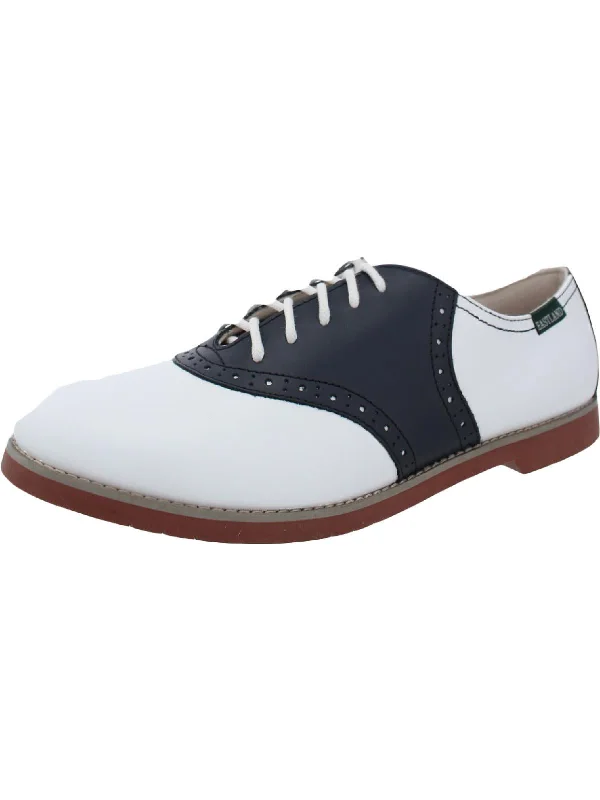 Sadie Womens Leather Padded Insole Oxfords