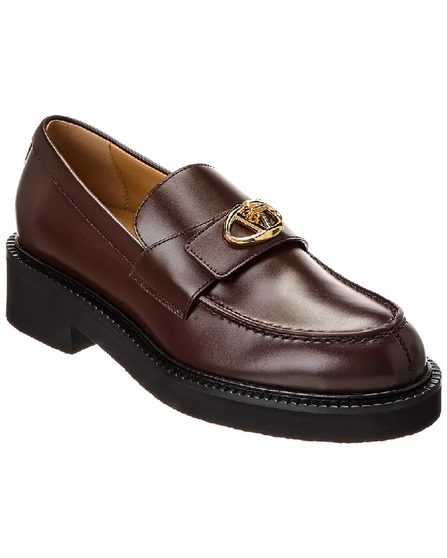 Valentino Leather Loafer