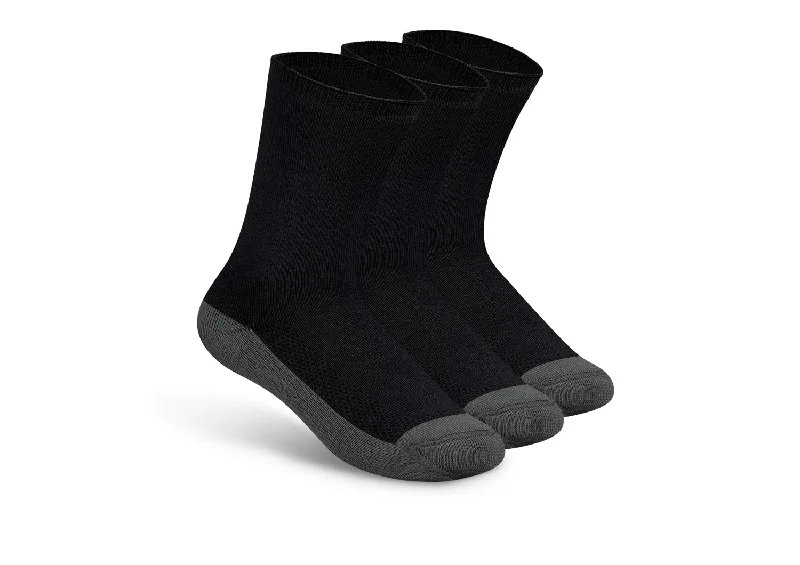 Extra Roomy Socks (Thick) - Charcoal