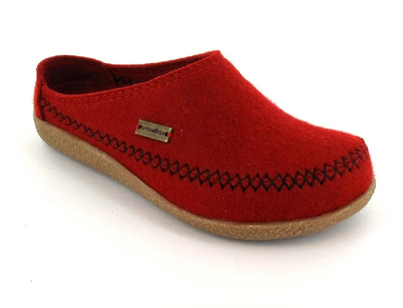 HAFLINGER Clog | Blizzard Credo, Ruby