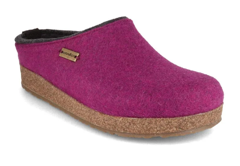 HAFLINGER Clog | Grizzly Kris, Mulberry