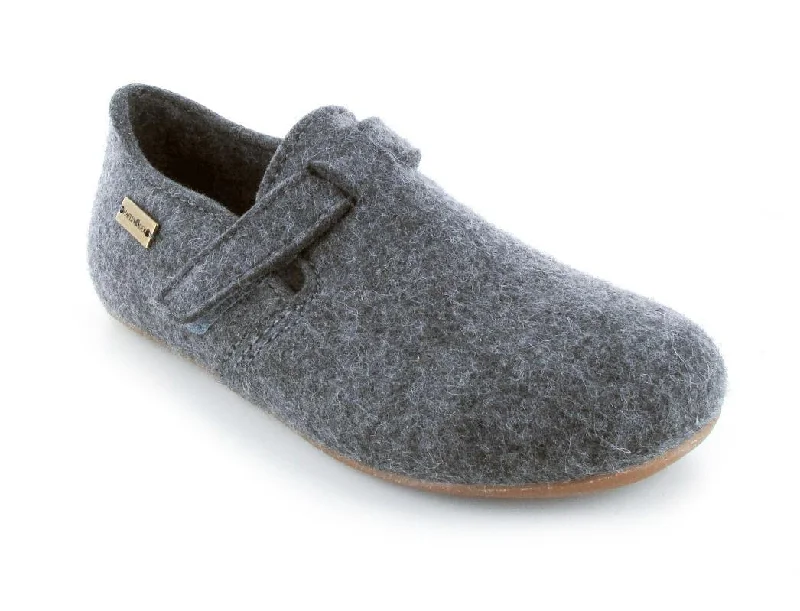 HAFLINGER Hook-and-Loop Slippers Everest Focus