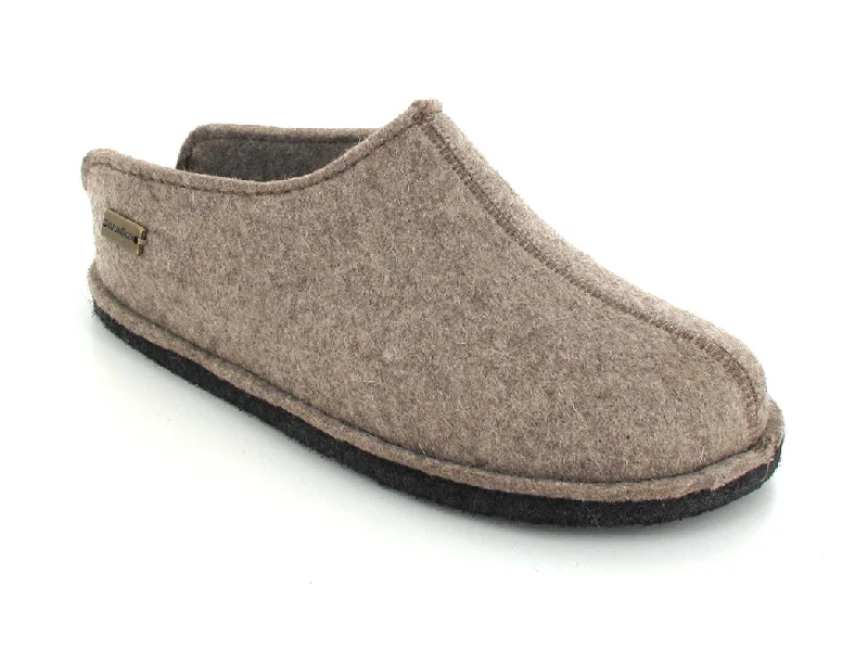 HAFLINGER® Unisex Softsole Wool Slippers | Flair Smily, Turf