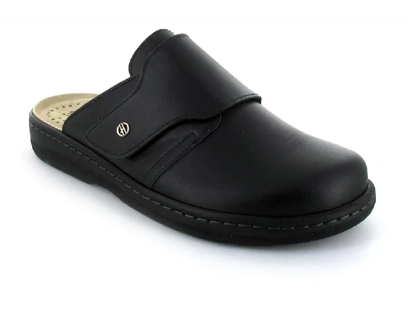 HICKERSBERGER Clog | Men's Clog, Black