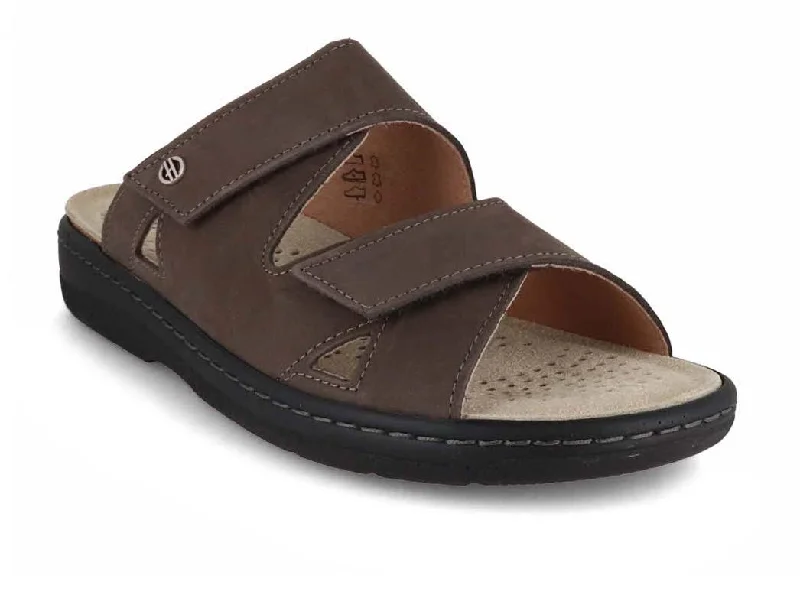 Hickersberger Sandal | Vario, Grey/Brown