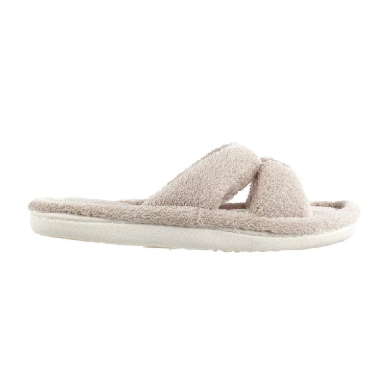 Women’s Microterry with Satin X-Slide Slippers