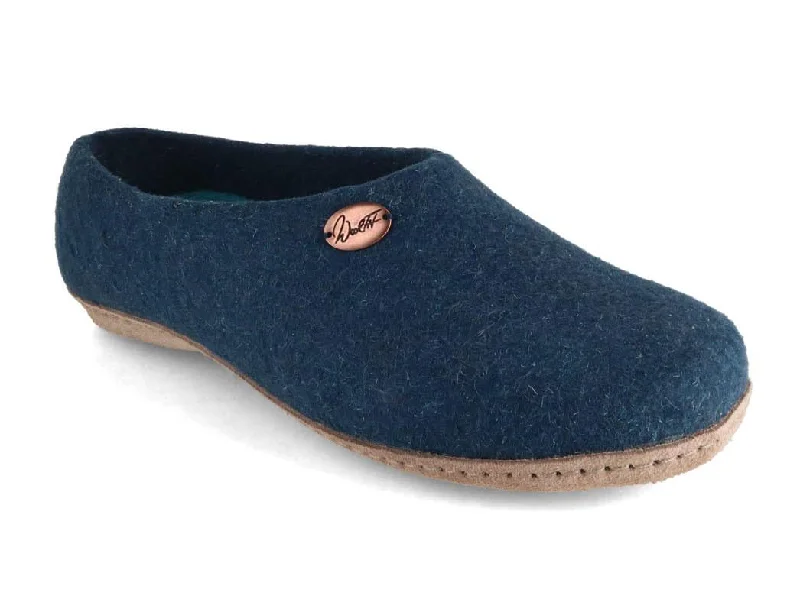 WoolFit® Colorful Felt Slippers with Insoles Classic closed-heel